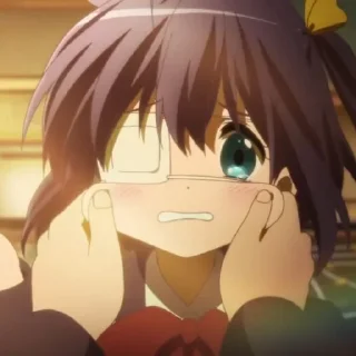 Sticker from Rikka Takanashi