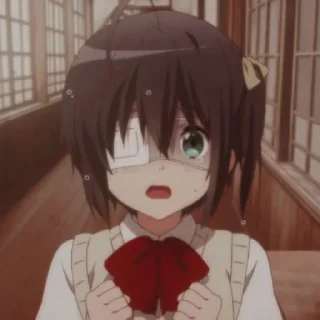 Sticker from Rikka Takanashi