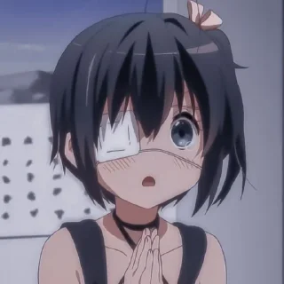 Sticker from Rikka Takanashi