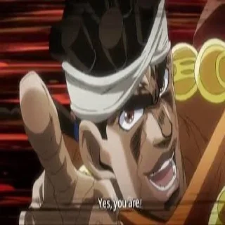 Sticker from Jojo
