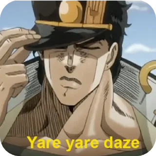 Sticker from Jojo