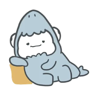 🦈 emoji ᅠ      ೀ  @ch2rie  ◌  @stikie  ྀ Telegram sticker 13 of 24