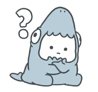 🦈 emoji ᅠ      ೀ  @ch2rie  ◌  @stikie  ྀ Telegram sticker 12 of 24