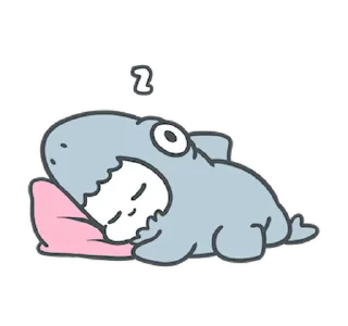 🦈 emoji ᅠ      ೀ  @ch2rie  ◌  @stikie  ྀ Telegram sticker 15 of 24