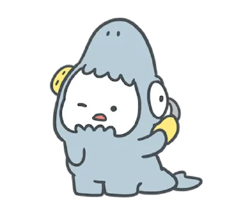 🦈 emoji ᅠ      ೀ  @ch2rie  ◌  @stikie  ྀ Telegram sticker 14 of 24