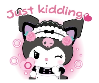 ⭐ emoji Kuromi Tsundere Cafe @deazzle Telegram sticker 12 of 40
