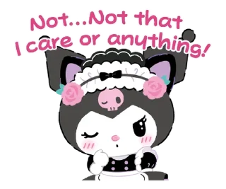 ⭐ emoji Kuromi Tsundere Cafe @deazzle Telegram sticker 7 of 40