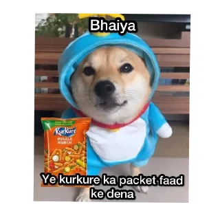 🐶 emoji Aap Ki chinta • @sticbot Telegram sticker 22 of 32