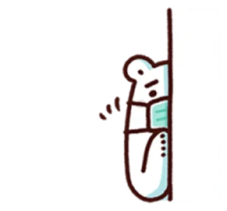 🥵 emoji 白白日記・stay safe everyone @bacbac_ch Telegram sticker 8 of 40