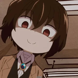 Sticker from Dazai Osamu