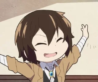 Sticker from Dazai Osamu