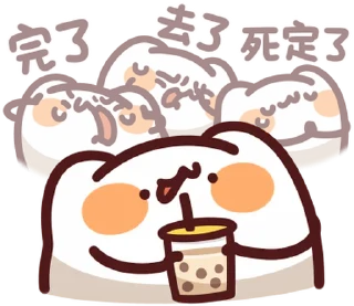😱 emoji LV.50 野生喵喵怪(屬性:喵喵教) @moe_sticker_bot Telegram sticker 21 of 40
