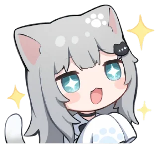 🤩 emoji Nachoneko! Telegram sticker 5 of 24