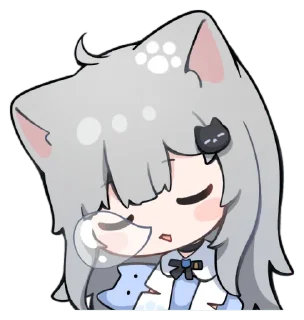😪 emoji Nachoneko! Telegram sticker 3 of 24
