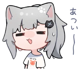 🔥 emoji Nachoneko! Telegram sticker 16 of 24