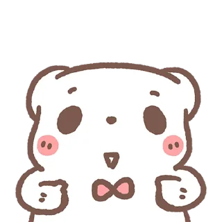 😌 emoji BearPlease @eemojicombos Telegram sticker 23 of 24