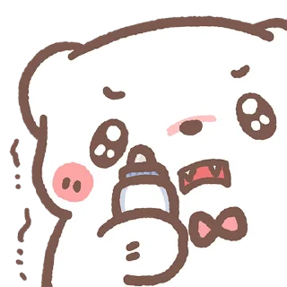 😡 emoji BearPlease @eemojicombos Telegram sticker 14 of 24