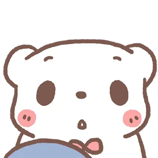 😯 emoji BearPlease @eemojicombos Telegram sticker 19 of 24