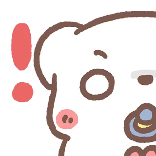 😡 emoji BearPlease @eemojicombos Telegram sticker 12 of 24