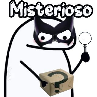 😀 emoji 😎Guapo poderoso 💪Flork Telegram sticker 8 of 22