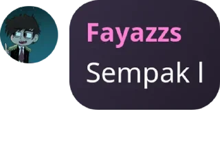 🙄 emoji Fayazssssssganteng Telegram sticker 16 of 22