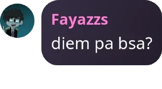 🙄 emoji Fayazssssssganteng Telegram sticker 15 of 22