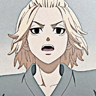 🎶 emoji ★!¡ Sano Manjiro – @LEVIOSAASTICKER Telegram sticker 16 of 65
