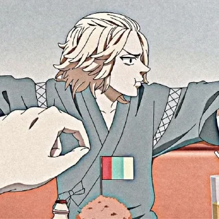 🛹 emoji ★!¡ Sano Manjiro – @LEVIOSAASTICKER Telegram sticker 21 of 65
