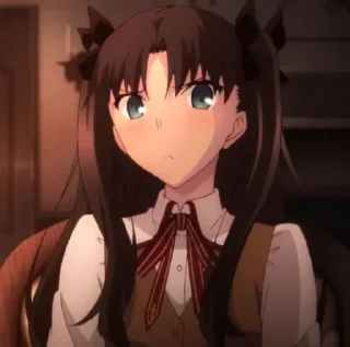 ✨ emoji Rin Tohsaka (@DevilAkemi) Telegram sticker 22 of 120
