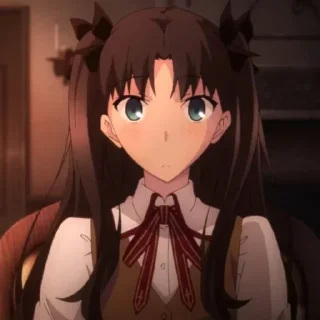 ✨ emoji Rin Tohsaka (@DevilAkemi) Telegram sticker 21 of 120