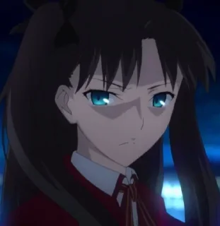 ✨ emoji Rin Tohsaka (@DevilAkemi) Telegram sticker 13 of 120