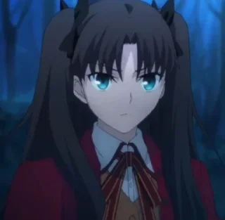 ✨ emoji Rin Tohsaka (@DevilAkemi) Telegram sticker 5 of 120