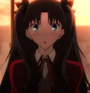 ✨ emoji Rin Tohsaka (@DevilAkemi) Telegram sticker 24 of 120