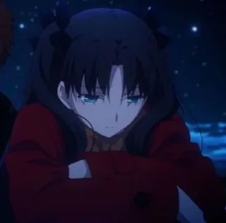 ✨ emoji Rin Tohsaka (@DevilAkemi) Telegram sticker 1 of 120
