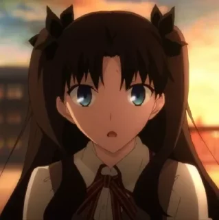 ✨ emoji Rin Tohsaka (@DevilAkemi) Telegram sticker 17 of 120