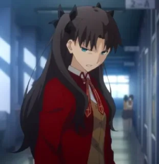 ✨ emoji Rin Tohsaka (@DevilAkemi) Telegram sticker 14 of 120