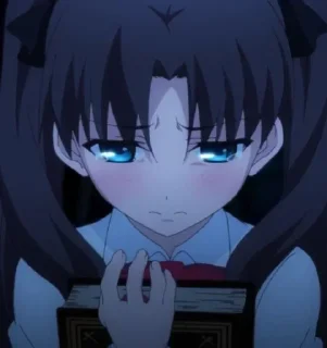 ✨ emoji Rin Tohsaka (@DevilAkemi) Telegram sticker 23 of 120