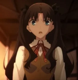 ✨ emoji Rin Tohsaka (@DevilAkemi) Telegram sticker 16 of 120