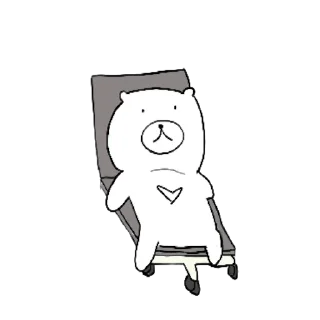 😶 emoji 摸摸熊：難道只有我虧錢.@cutemomobear Telegram sticker 9 of 79