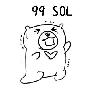 😓 emoji 摸摸熊：難道只有我虧錢.@cutemomobear Telegram sticker 11 of 79