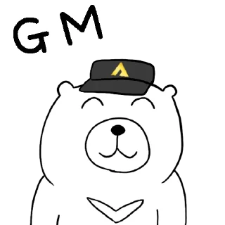 Sticker from ACE X 摸摸熊