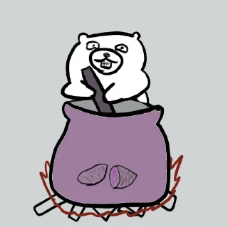 Sticker from 摸摸熊：見證