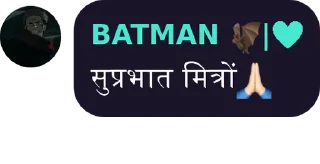 ✔️ emoji BATMAN 🦇|❤️‍🔥's Telegram sticker 21 of 42