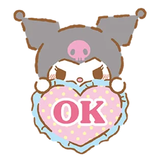 Sticker from We Love Kuromi @deazzle @cremium