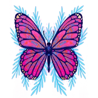 🌟 emoji Butterfly 🦋 ⃝⃪𐏓 :: @MrUnknownS Telegram sticker 17 of 21