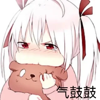 😒 emoji 绪衣喜欢的小贴纸 :: @semofanfan Telegram sticker 10 of 120