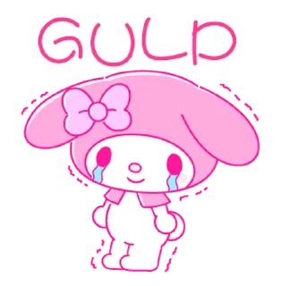 ⭐ emoji My Melody PINK! PINK! @deazzle Telegram sticker 14 of 40