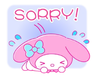 ⭐ emoji My Melody PINK! PINK! @deazzle Telegram sticker 23 of 40
