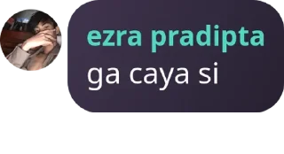 Sticker from ezra paling cakep