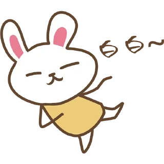 Sticker from 可可爱爱小兔几